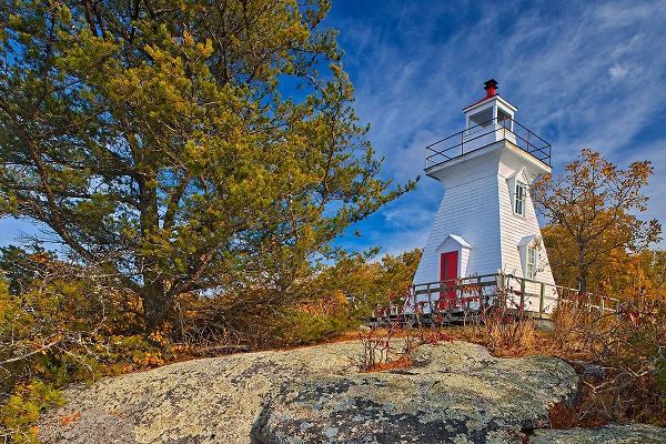 Canada-Ontario-Morson Lighthouse on Lake of the Woods